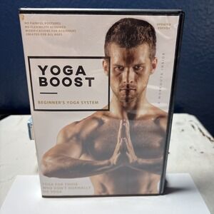 Yoga Boost - Beginner's Yoga System DVD - 4 Workouts Updated Version - NEW